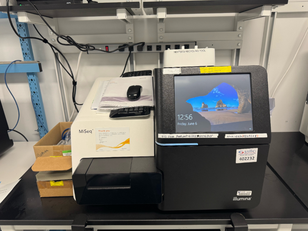 Image of Illumina MiSeq Gene Sequencing System